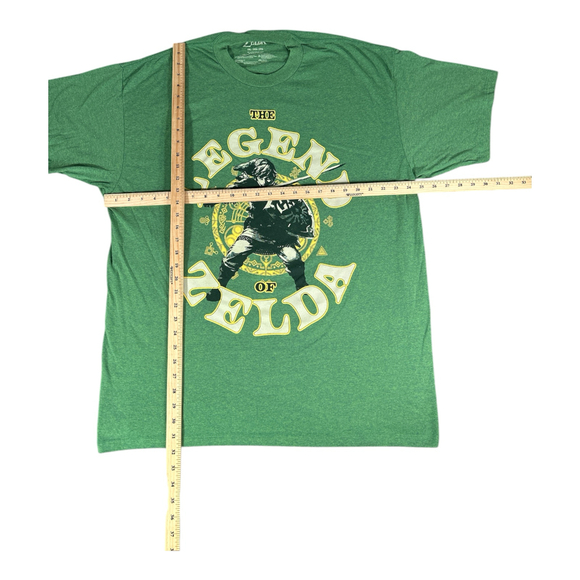 Nintendo Legend of Zelda Green T-shirt Sz 2XL - Picture 3 of 4